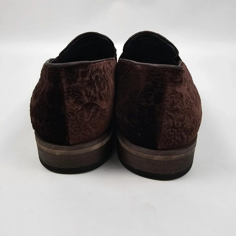 Robert Graham Jozo RG5598S Mens Brown Loafers & Slip Ons Casual Shoes 9.5 R:$268